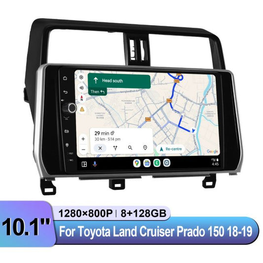 Toyota Land Cruiser Prado 150 18-19 10.1" Android Head Unit