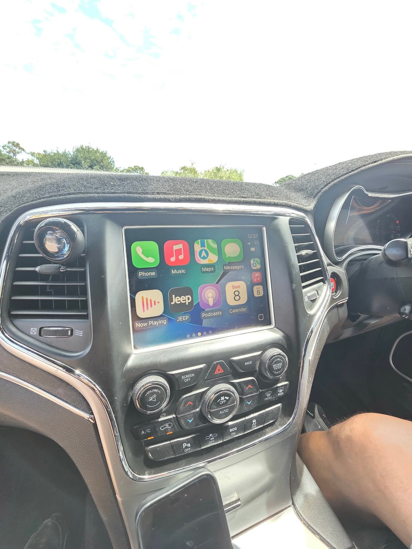 Jeep/Dodge/Chrysler 2014-2017 Apple Carplay & Android Auto Addon Module