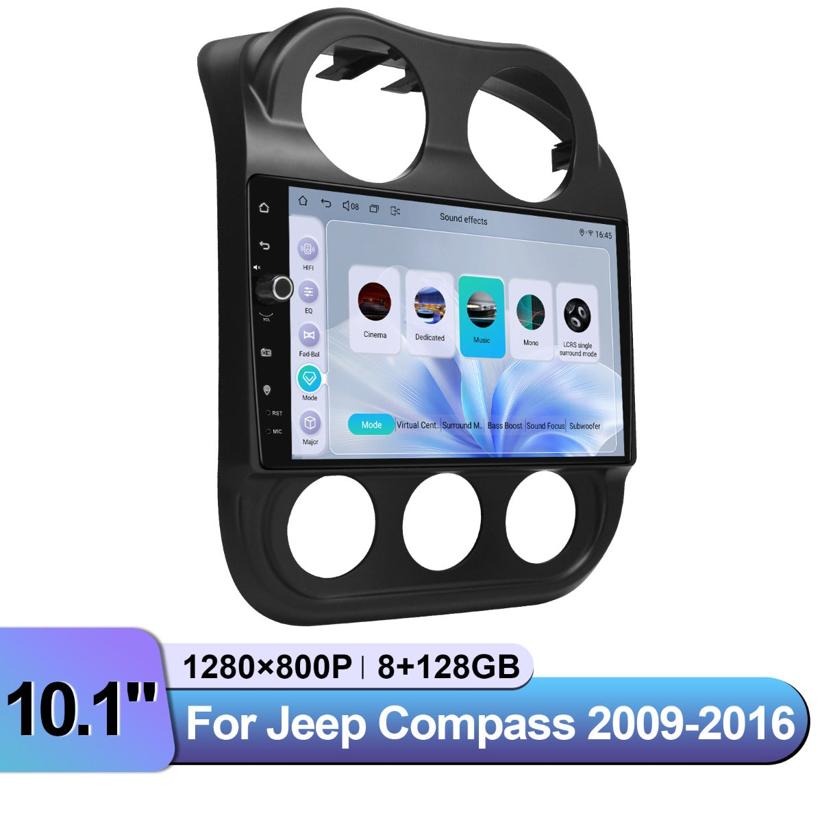 Jeep Compass 2009-2016 7" Android Head Unit