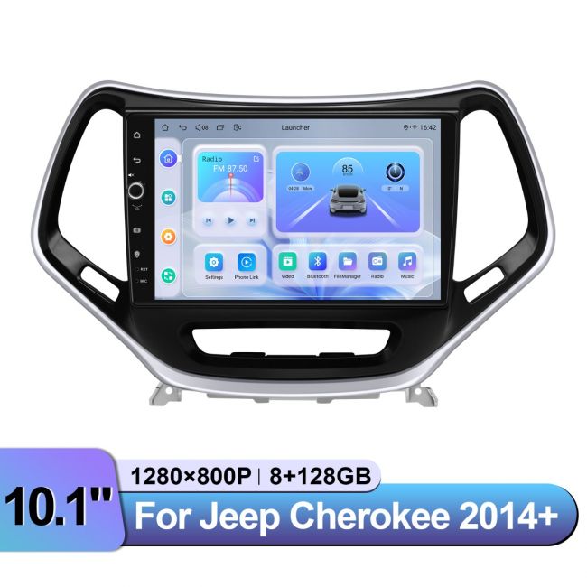 Jeep Cherokee 2014+ 10.1" Android Head Unit