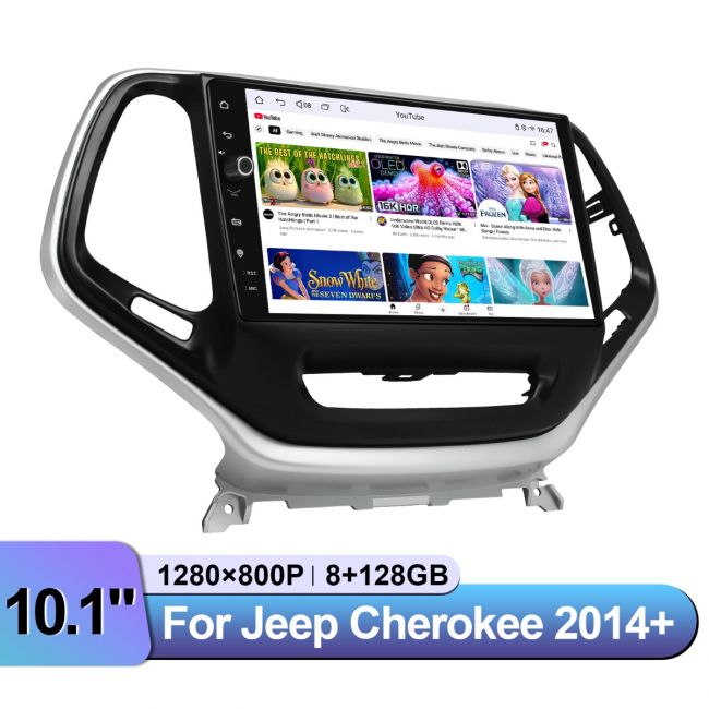 Jeep Cherokee 2014+ 10.1" Android Head Unit