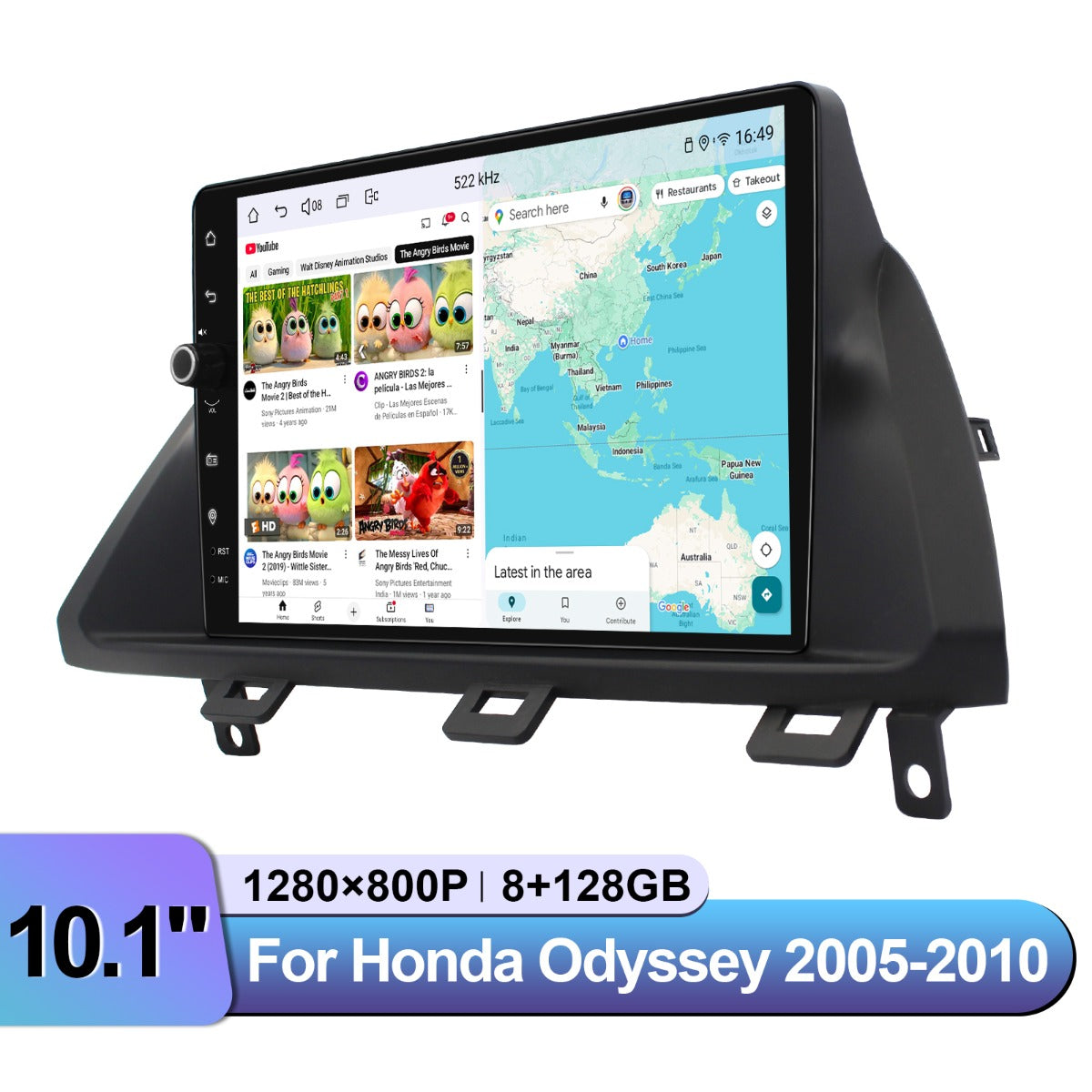 Honda Odyssey 2005-2010 10" Android Head Unit