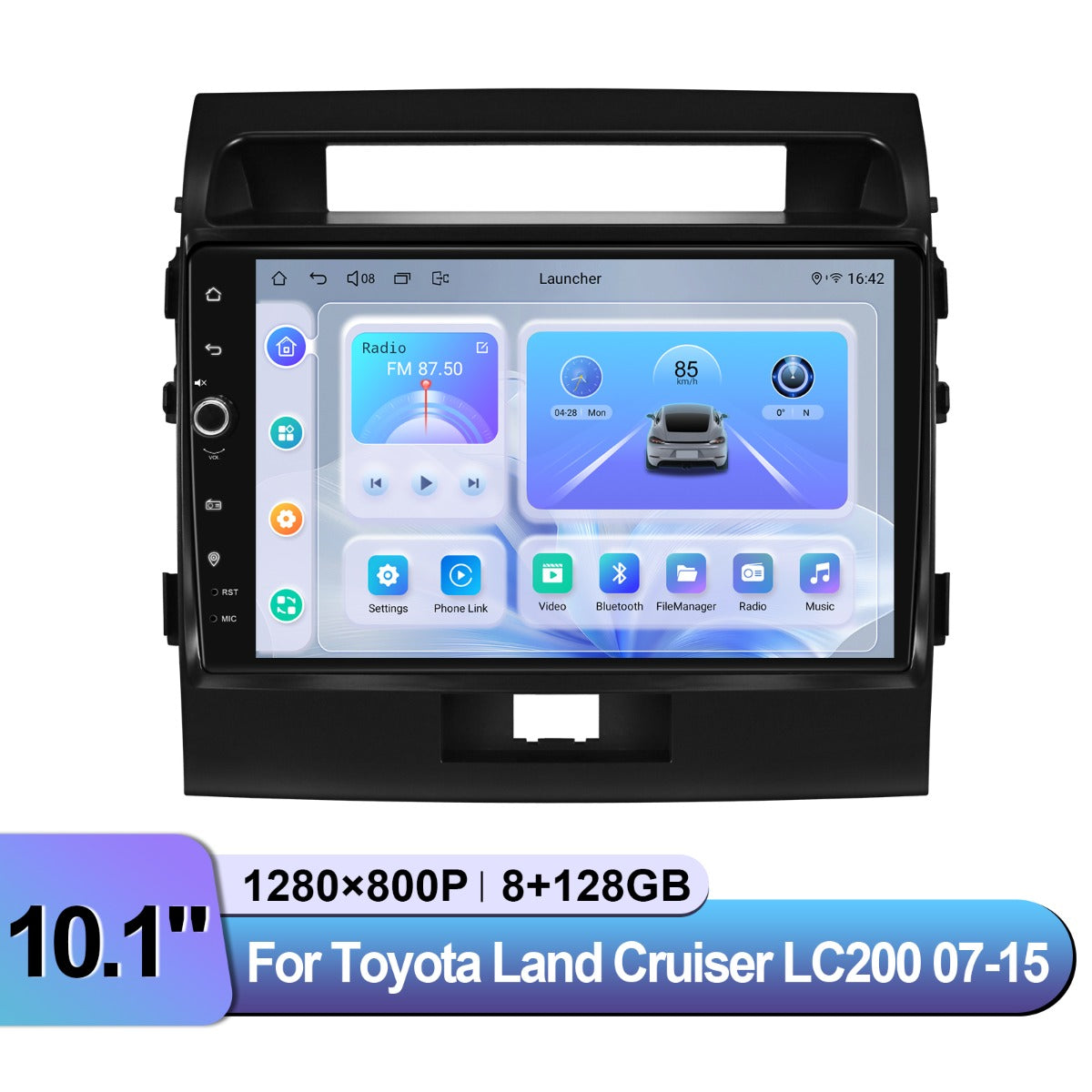 Toyota Land Cruiser 2007-2015 10" Android Head Unit
