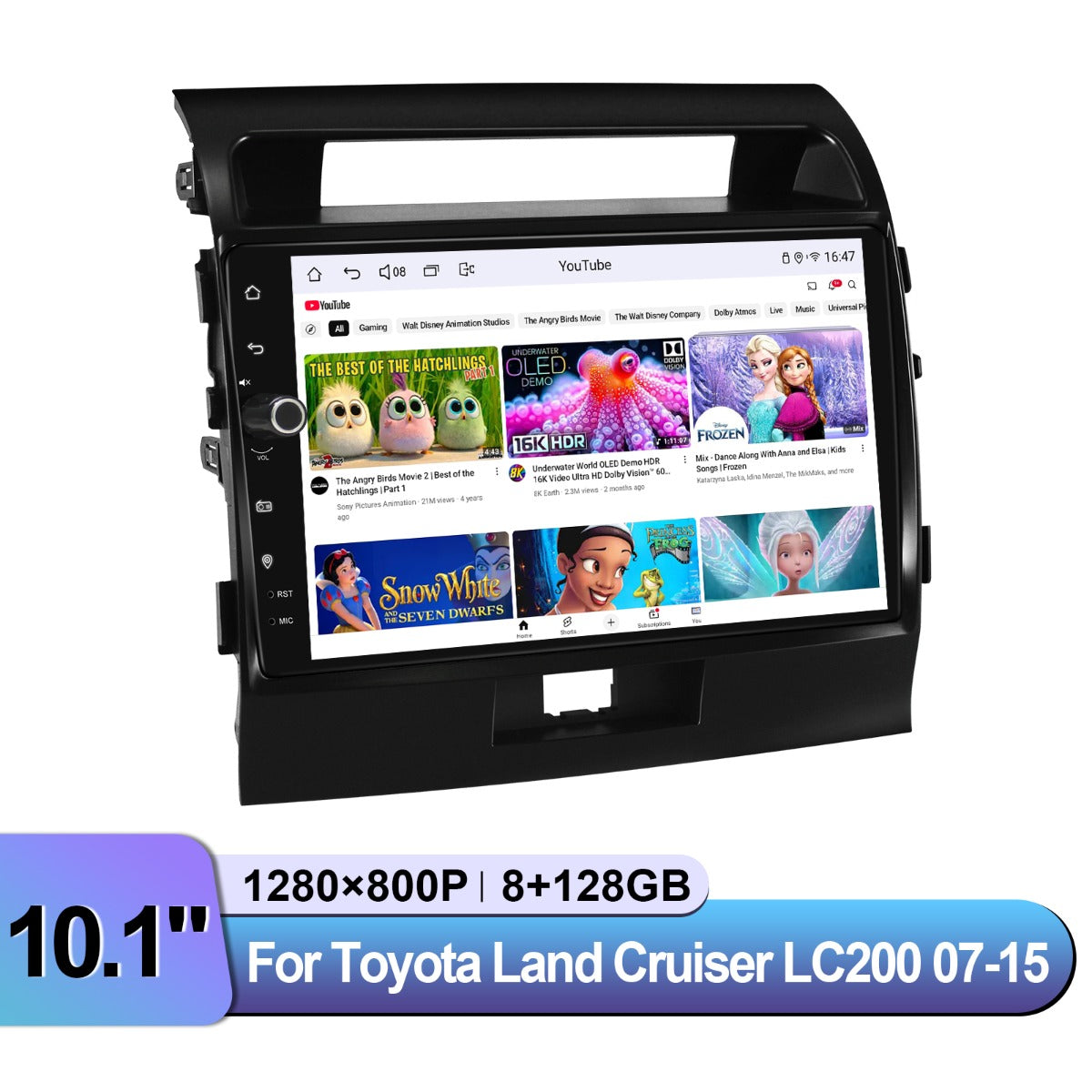 Toyota Land Cruiser 2007-2015 10" Android Head Unit