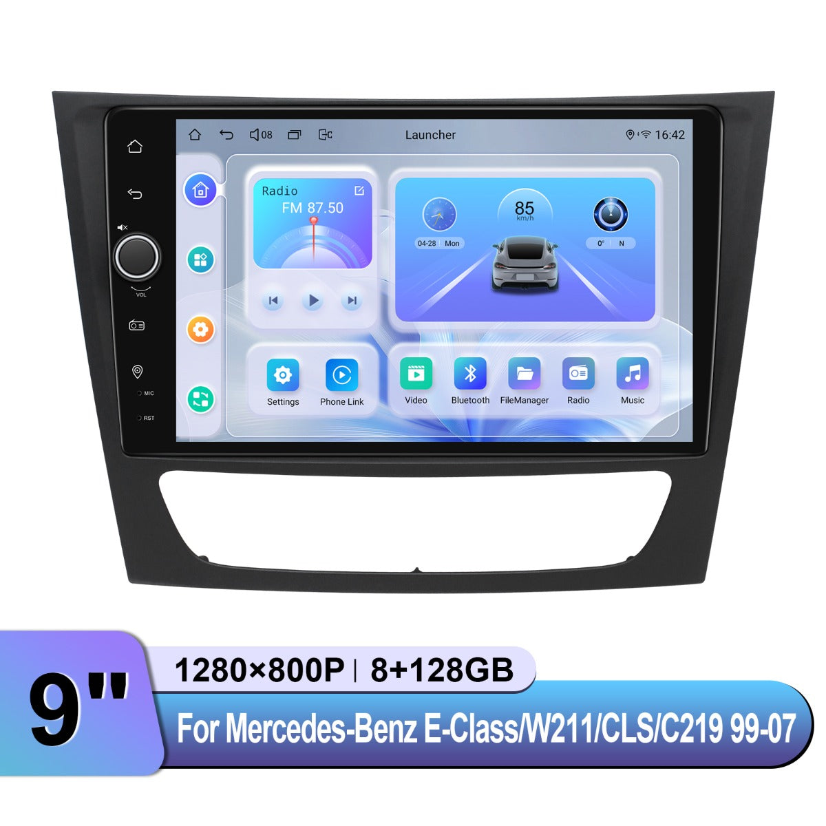 Toyota [1280X800] 1999-2007 7" Android Head Unit