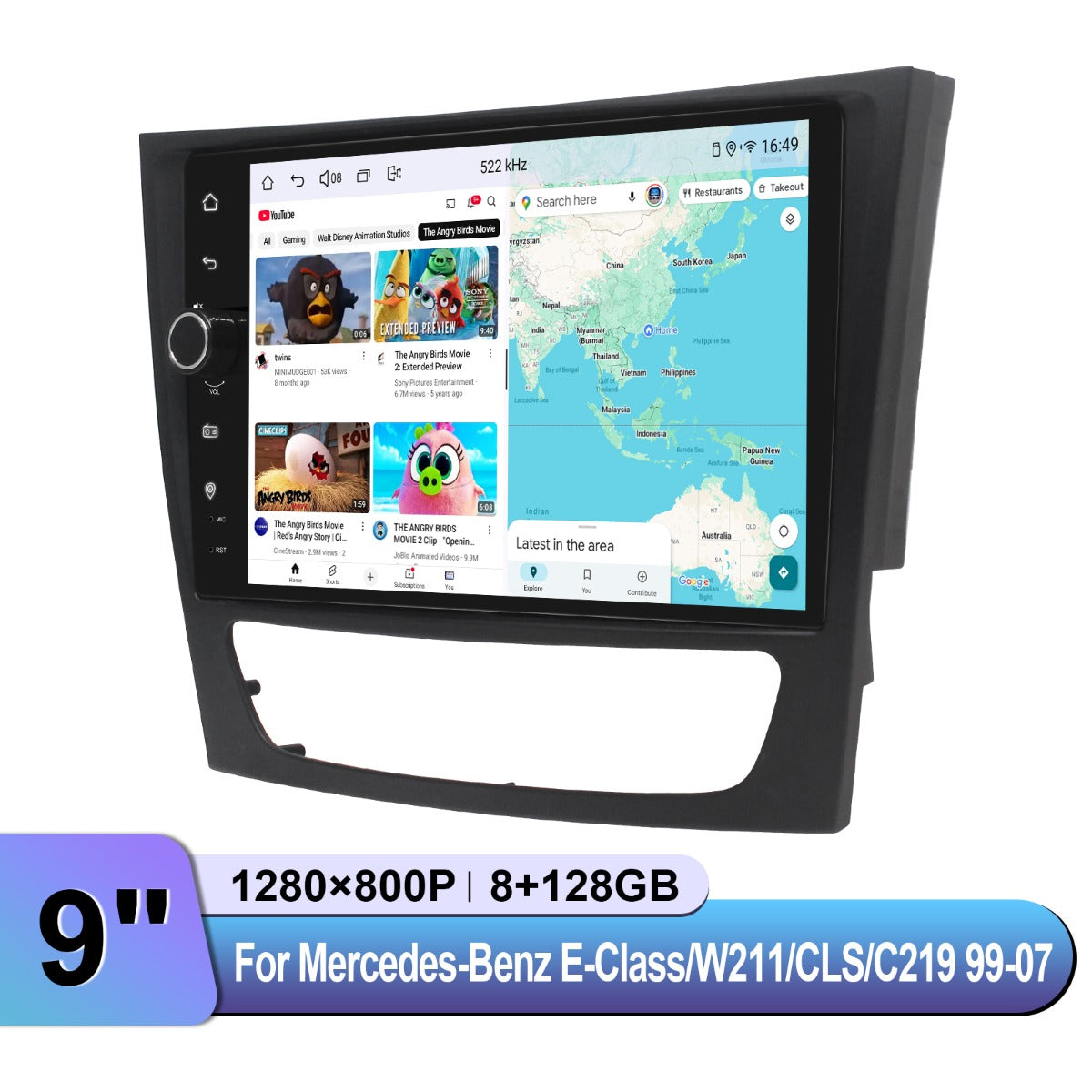 Toyota [1280X800] 1999-2007 7" Android Head Unit