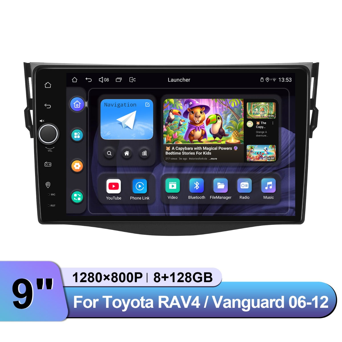 Toyota RAV4 2006-2012 7" Android Head Unit