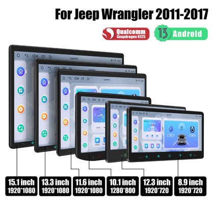 Jeep Wrangler JK 2011-2017 7" Android Head Unit