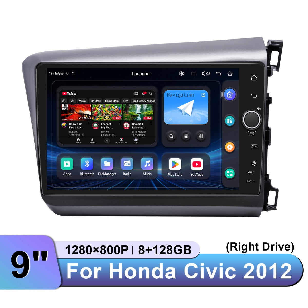 Honda Civic 2001-2006 7" Android Head Unit