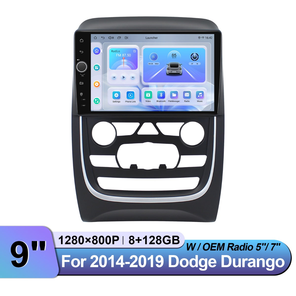 Dodge Durango 2014-2019 9" Android Head Unit