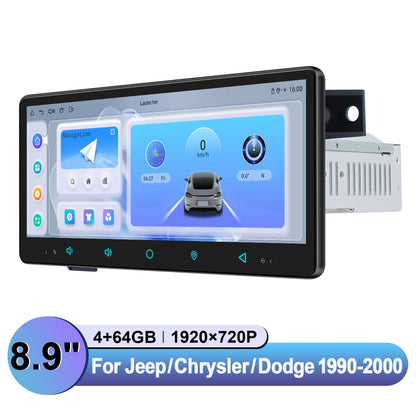 Jeep Dodge Chrysler 2001-2006 7" Android Head Unit