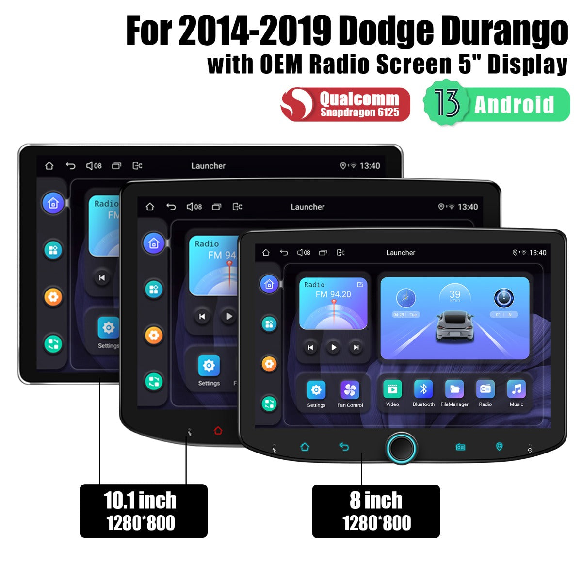 Dodge Durango 2014-2019 7" Android Head Unit