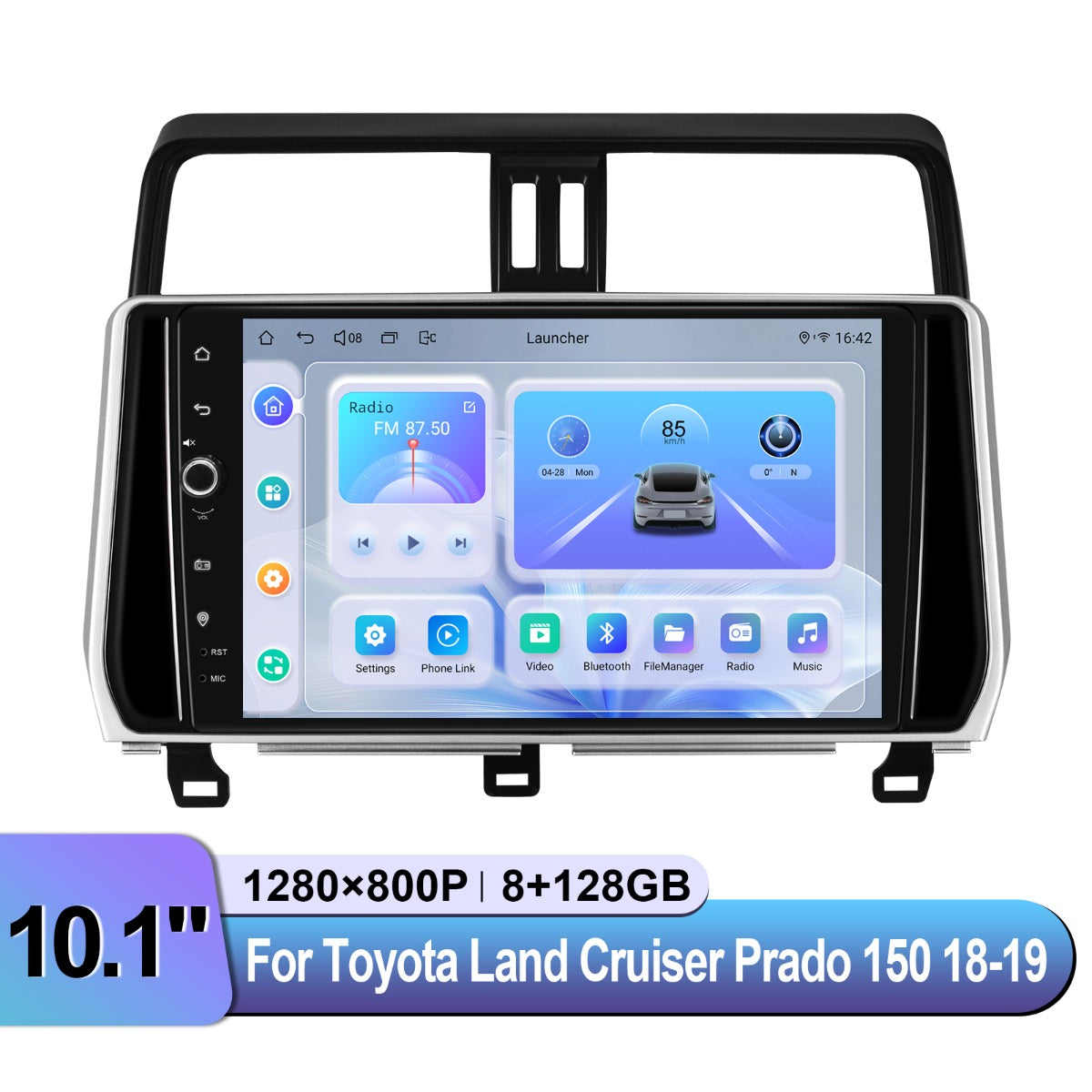 Toyota Land Cruiser 2018-2019 7" Android Head Unit
