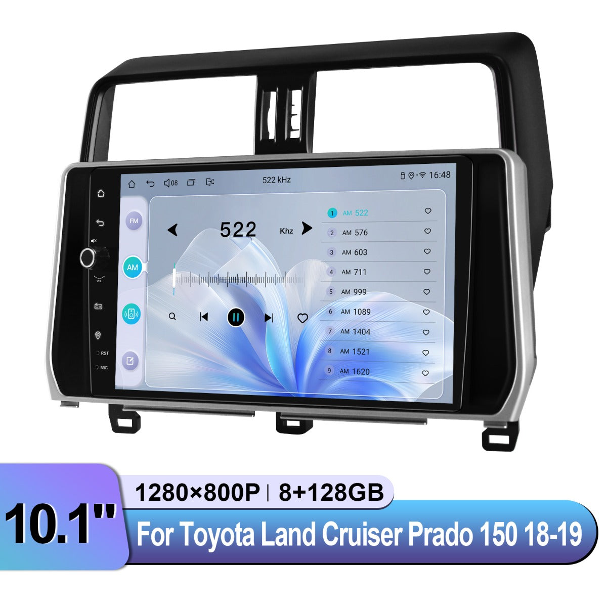 Toyota Land Cruiser 2018-2019 7" Android Head Unit