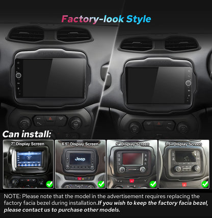 Jeep Renegade 2014+ 9" Android Head Unit