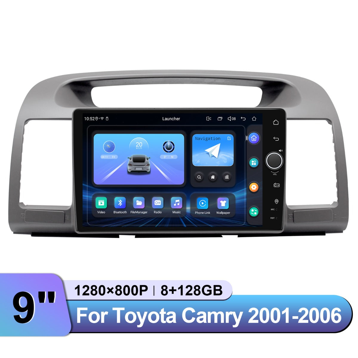 Toyota Camry 2001-2006 9" Android Head Unit