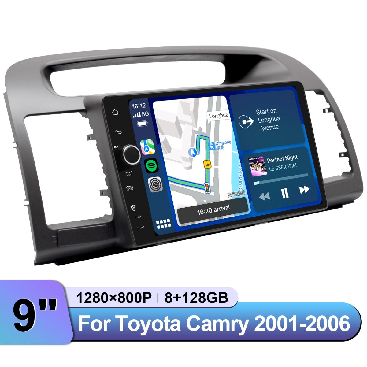 Toyota Camry 2001-2006 9" Android Head Unit