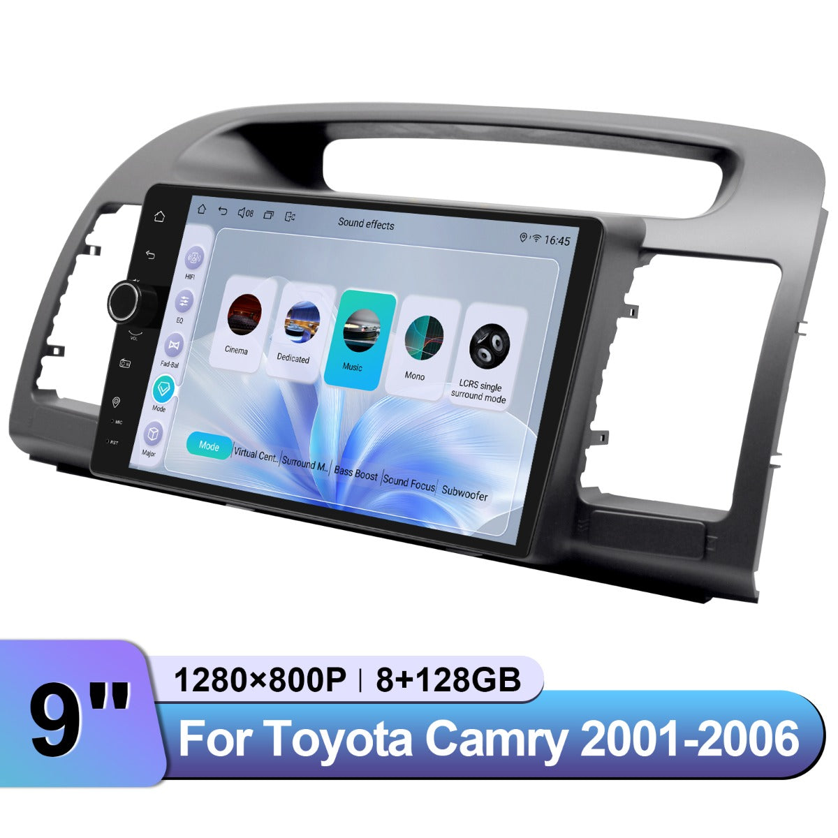 Toyota Camry 2001-2006 9" Android Head Unit