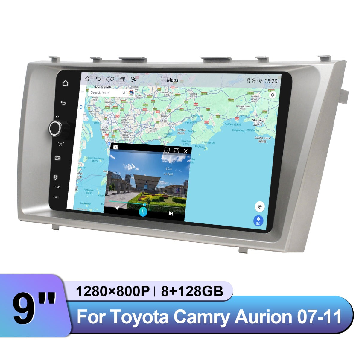 Toyota Camry Aurion 2007-2011 9" Android Head Unit