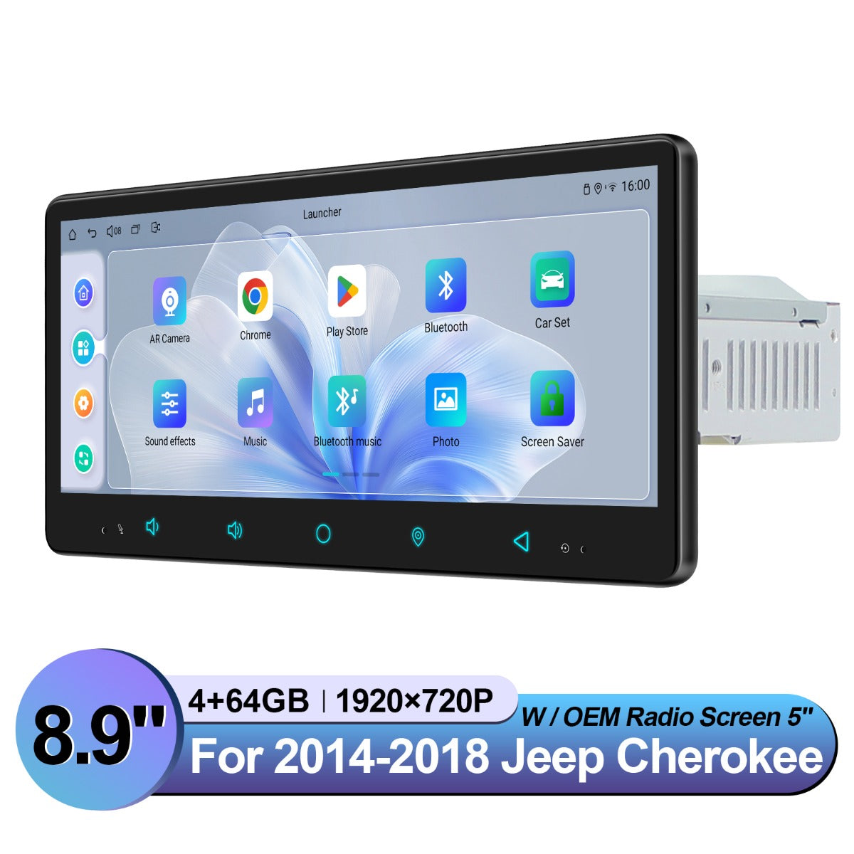 Jeep cherokee Uconnect 2014-2018 7" Android Head Unit