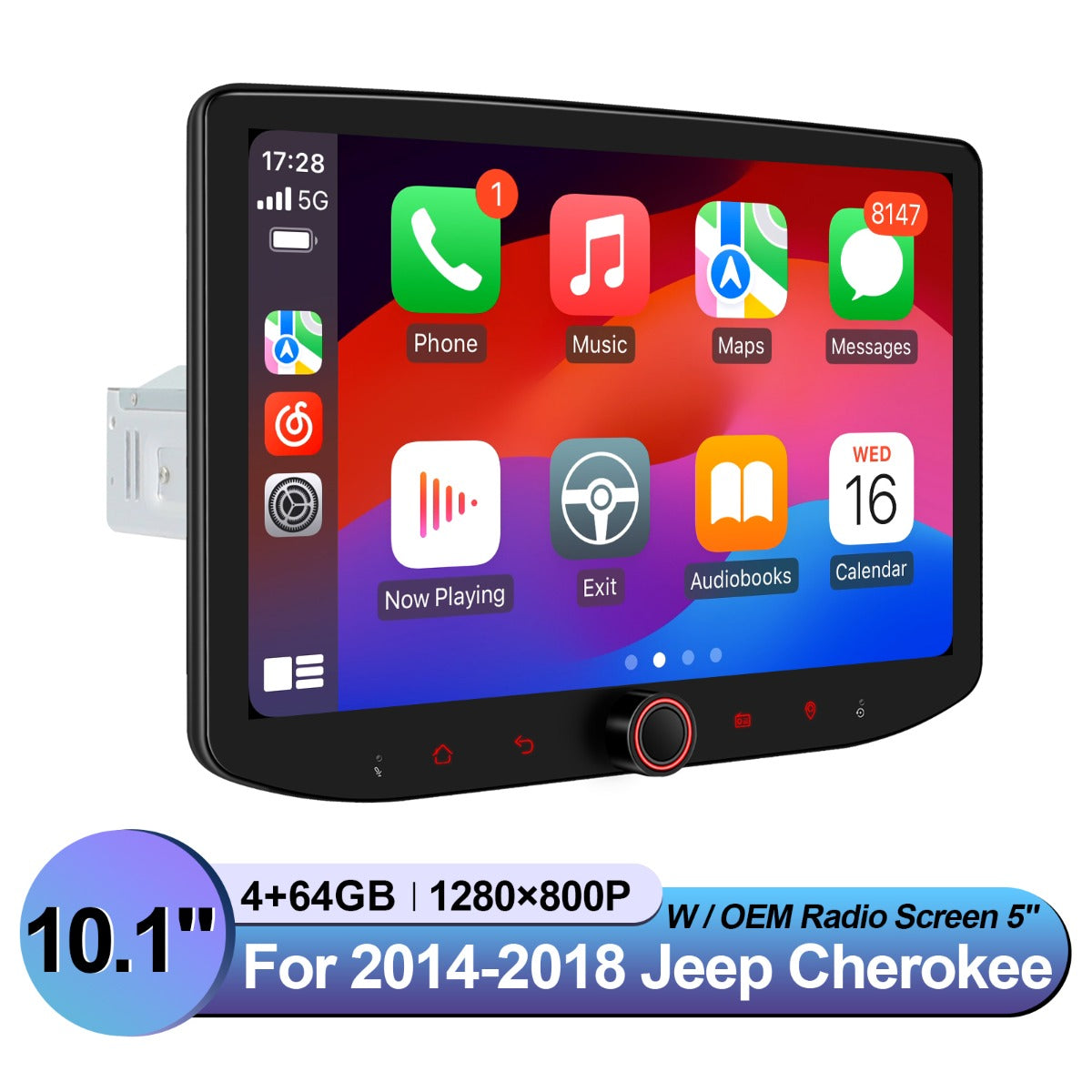 Jeep cherokee Uconnect 2014-2018 7" Android Head Unit