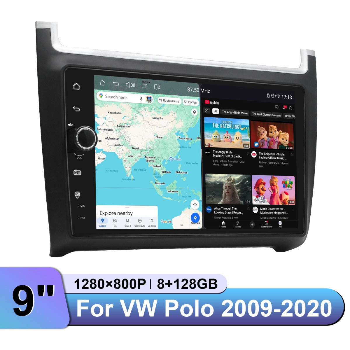 Volkswagen Polo 2009-2020 9" Android Head Unit