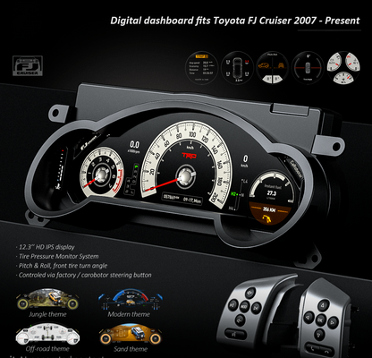 FJ CRUISER 2007-2021 Digital cluster
