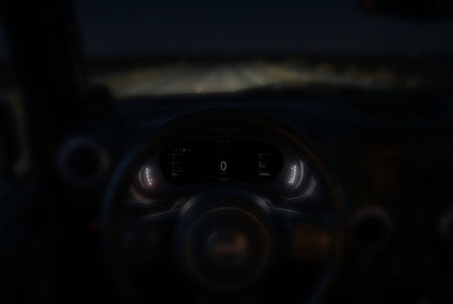 JKX Digital Dash Night mode