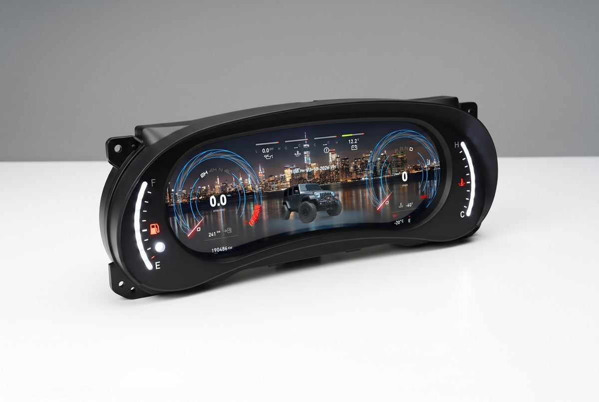 JKX Digital Dash, Road mode