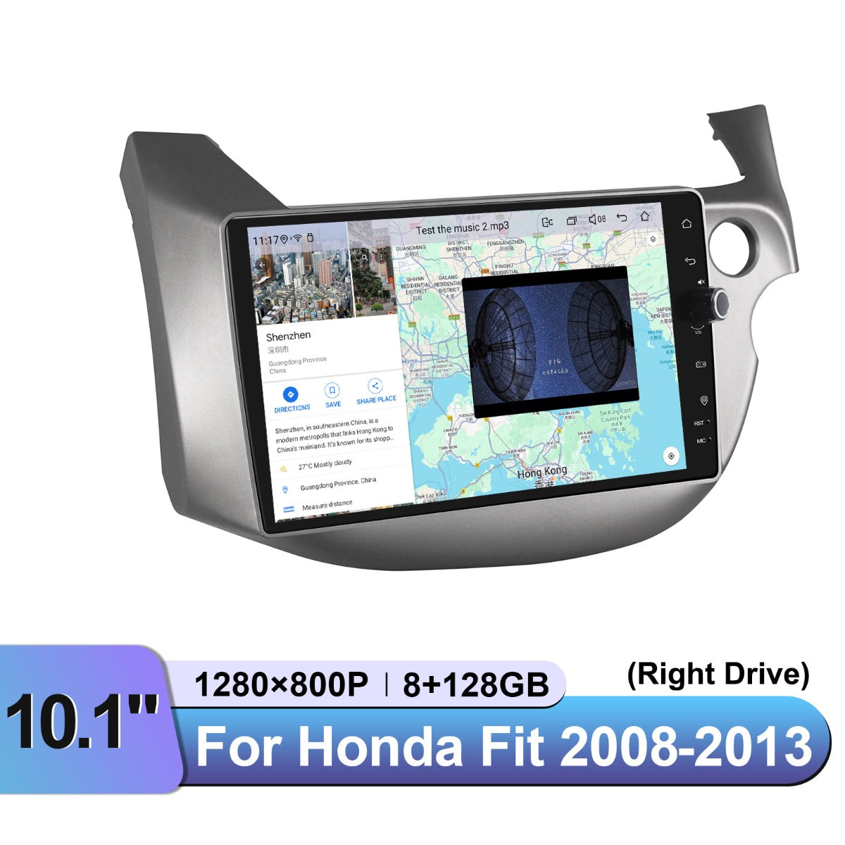 Honda Fit 2008 - 2013 10" Android Head Unit