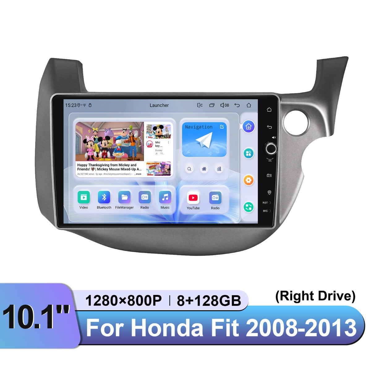 Honda Fit 2008 - 2013 10" Android Head Unit