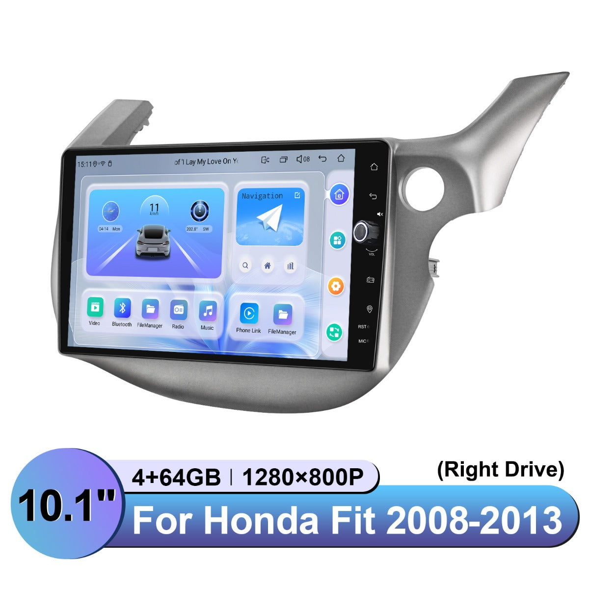 Honda Fit 2008 - 2013 10" Android Head Unit