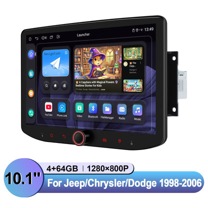 Jeep Dodge Chrysler 1998-2006 10.1" Android Head Unit