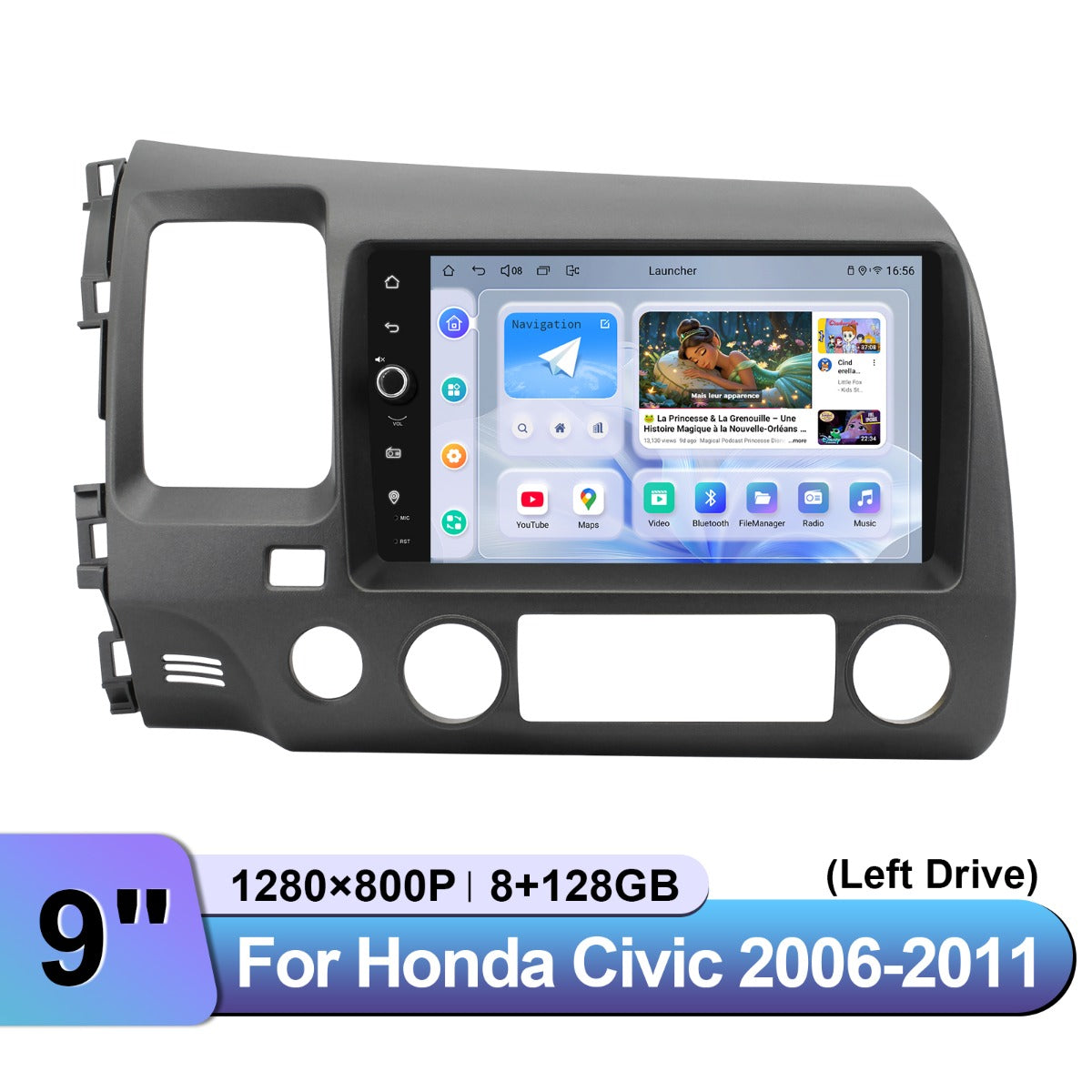 Honda Civic 2006-2011 9" Android Head Unit