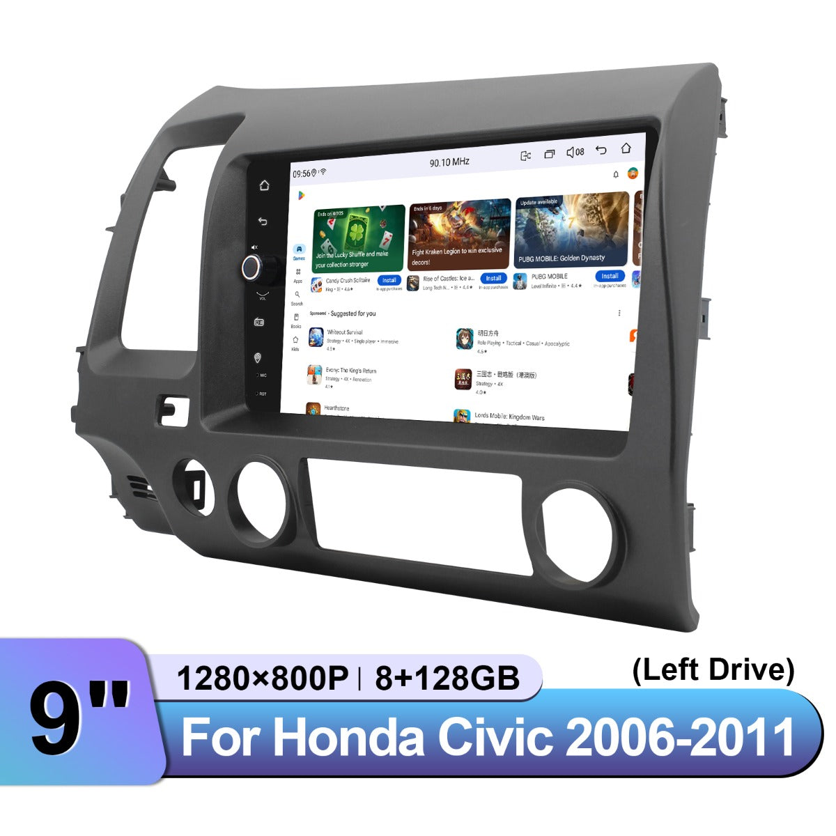 Honda Civic 2006-2011 9" Android Head Unit