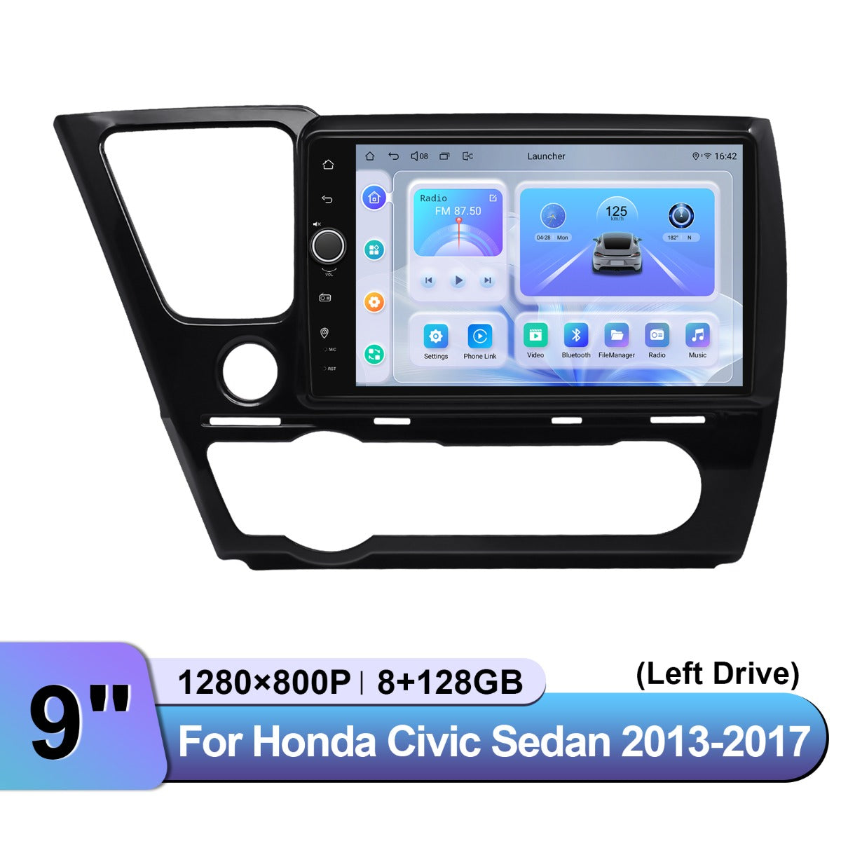 Honda Civic Sedan 2013-2017 7" Android Head Unit