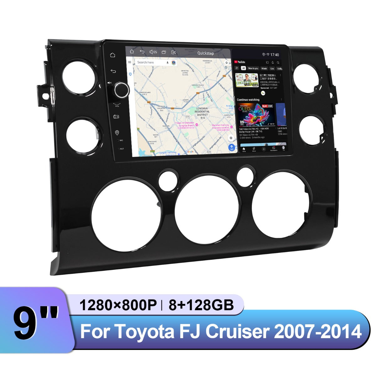 Toyota 1280*800P 2007-2014 7" Android Head Unit