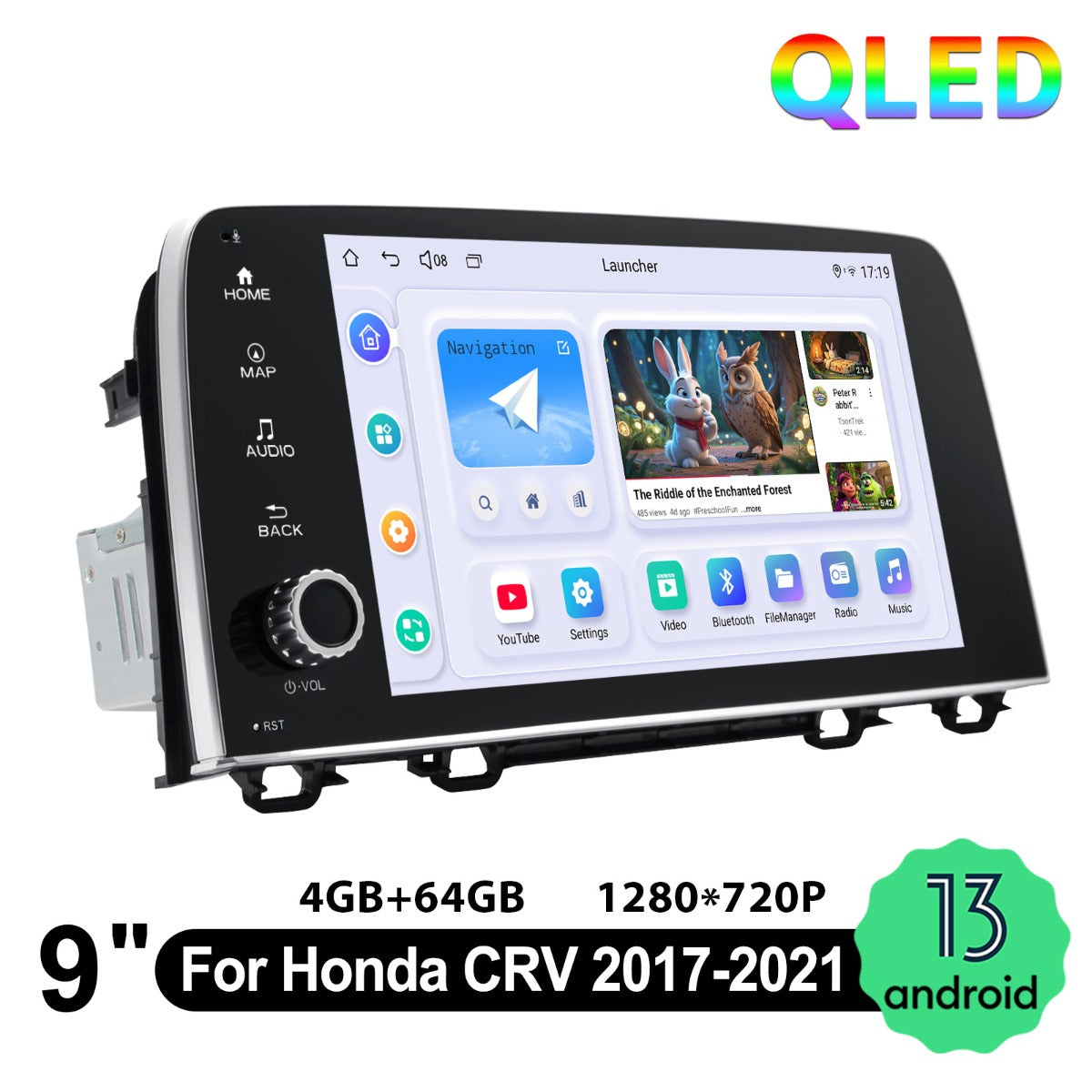 Honda CRV 2017-2021 7" Android Head Unit
