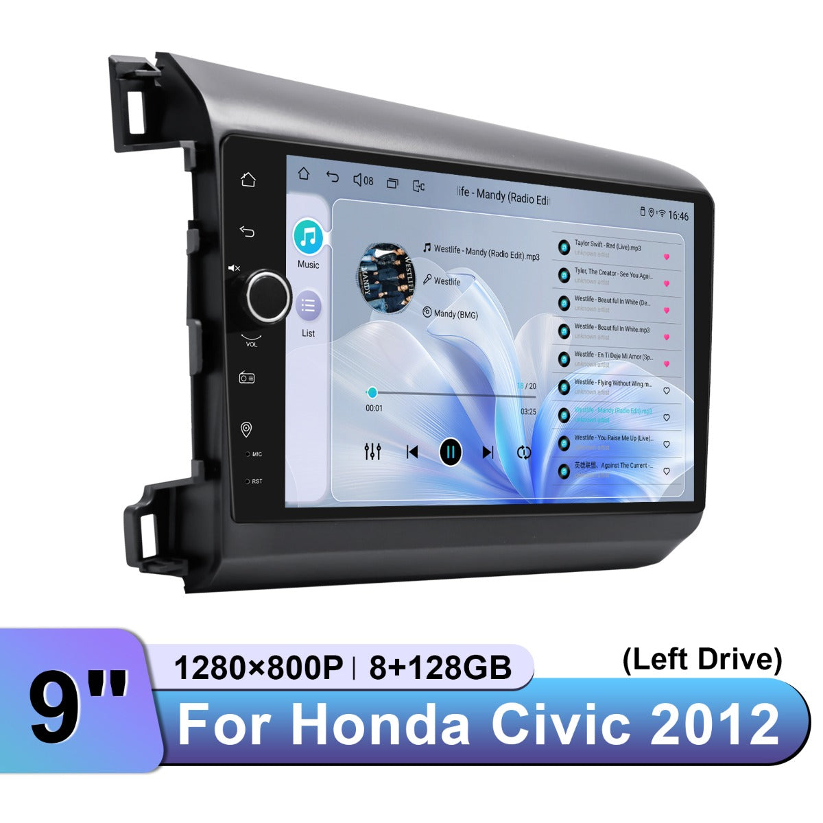 Honda Civic 2012-2015 7" Android Head Unit