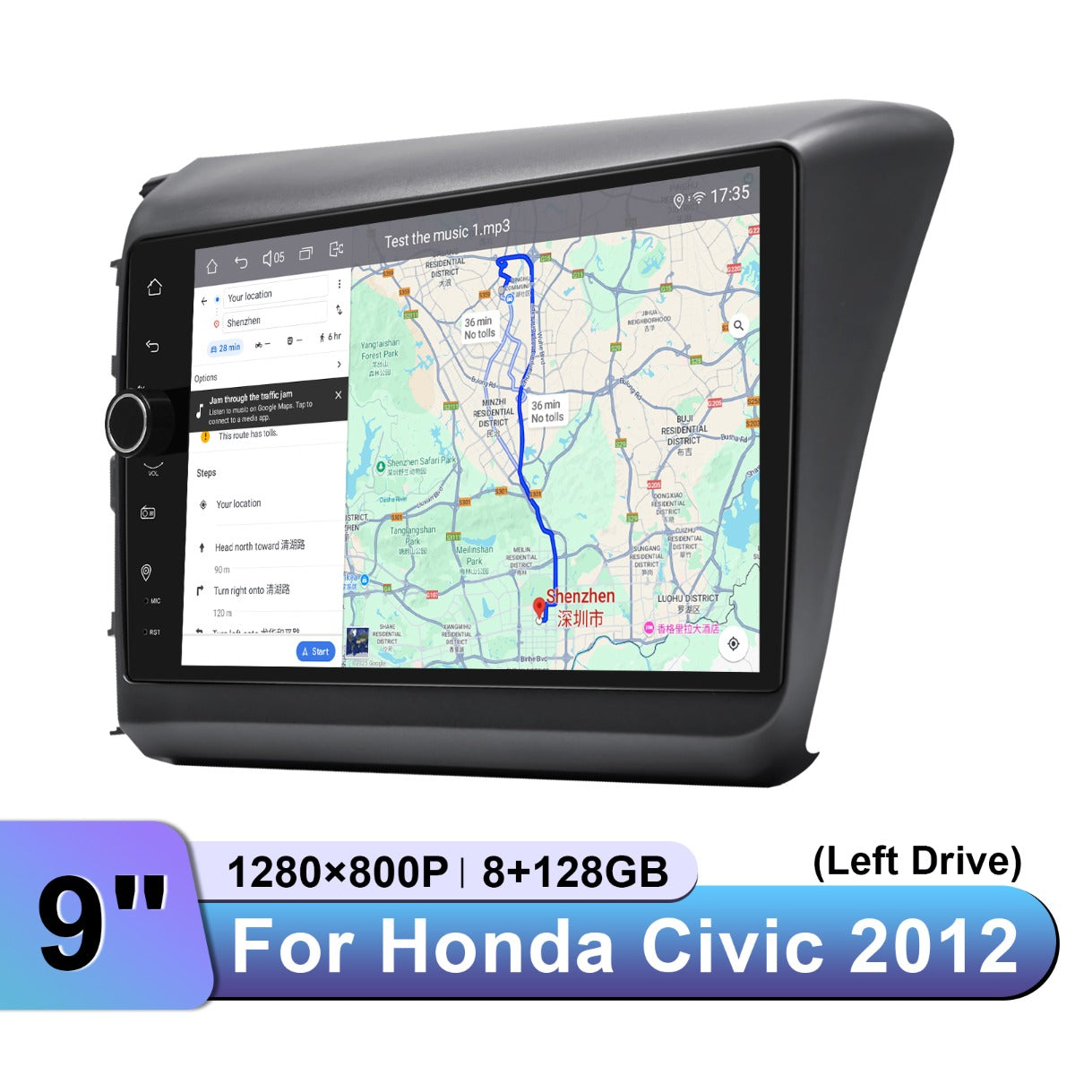 Honda Civic 2012-2015 7" Android Head Unit