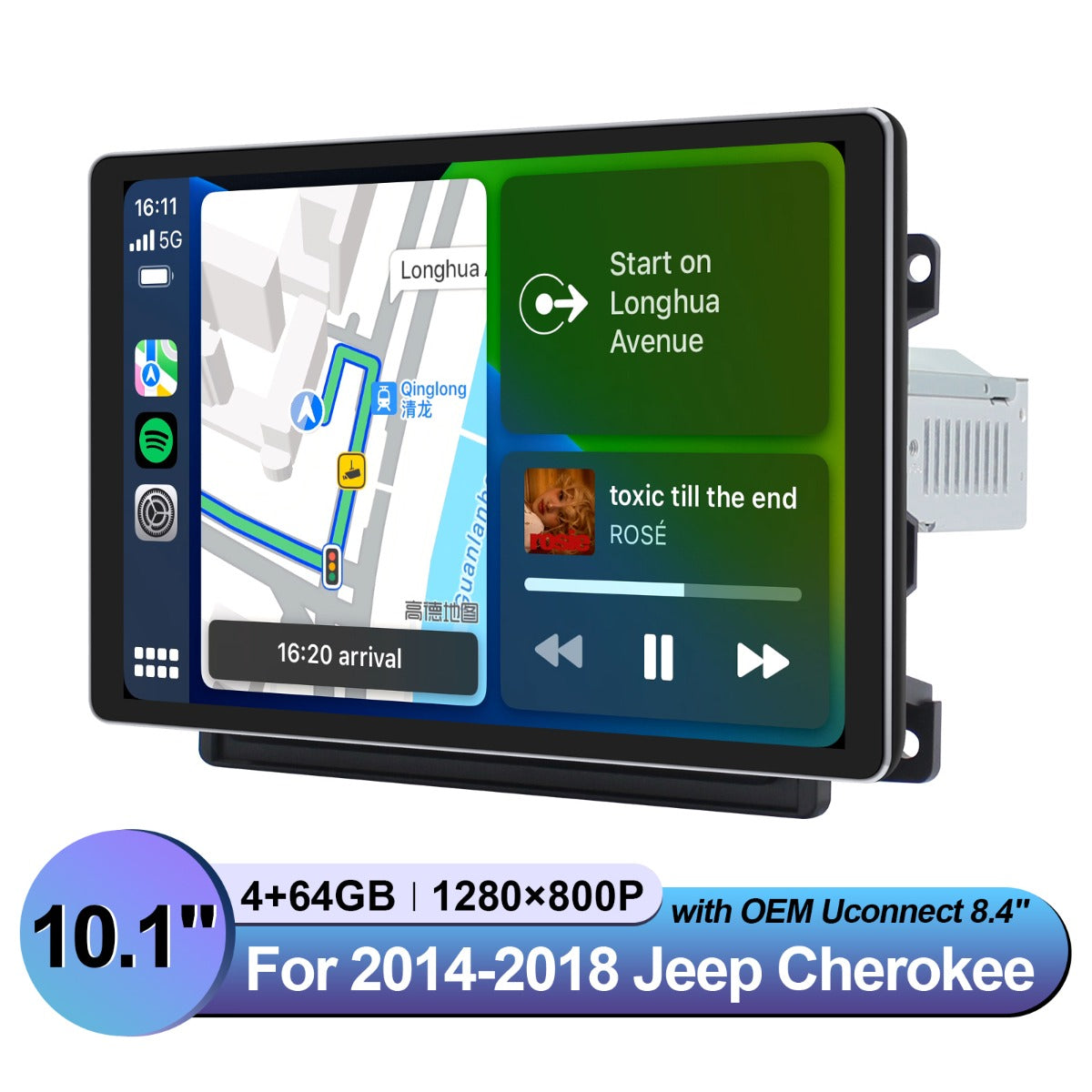 Jeep Cherokee 2014-2018 7" Android Head Unit