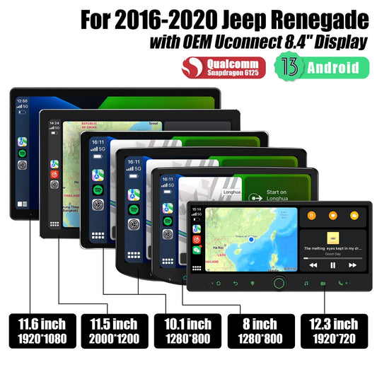 Jeep Renegade 2016-2020 7" Android Head Unit