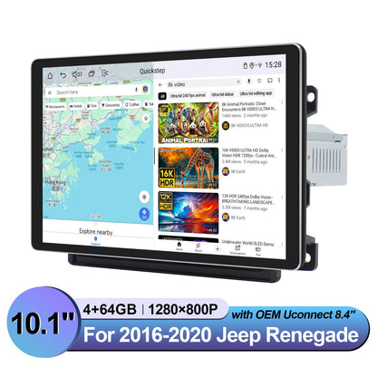 Jeep Renegade 2016-2020 7" Android Head Unit