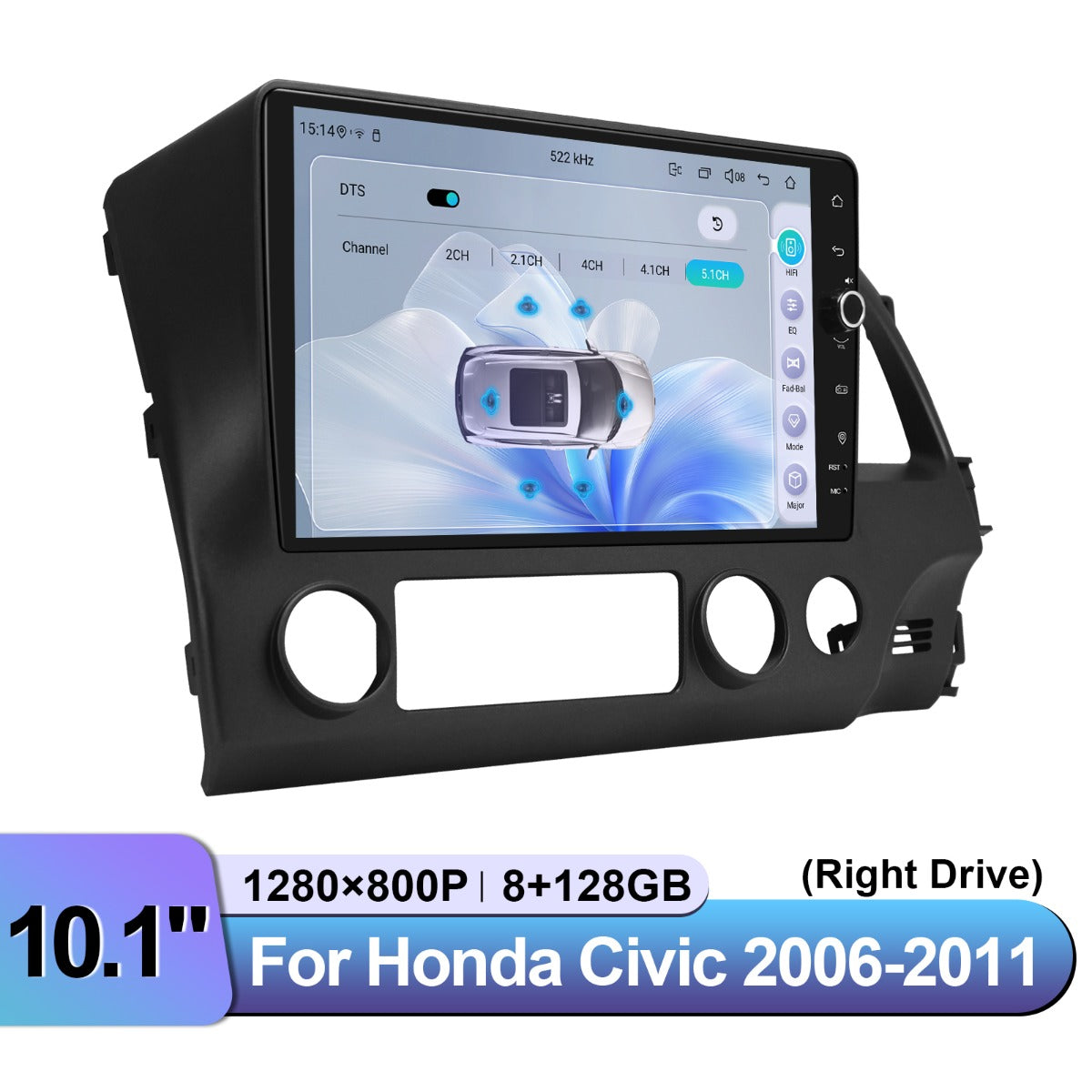 Honda Civic 10.1" 2006-2011 7" Android Head Unit