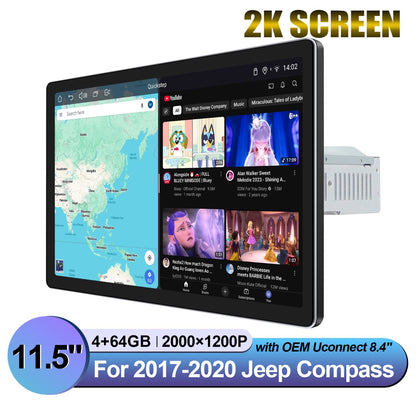 Jeep Compass 2017-2020 7" Android Head Unit
