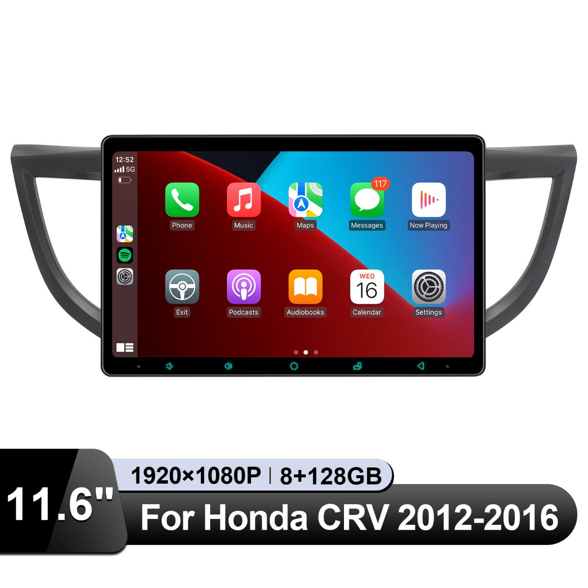 Toyota 1920*1080 2012-2016 7" Android Head Unit