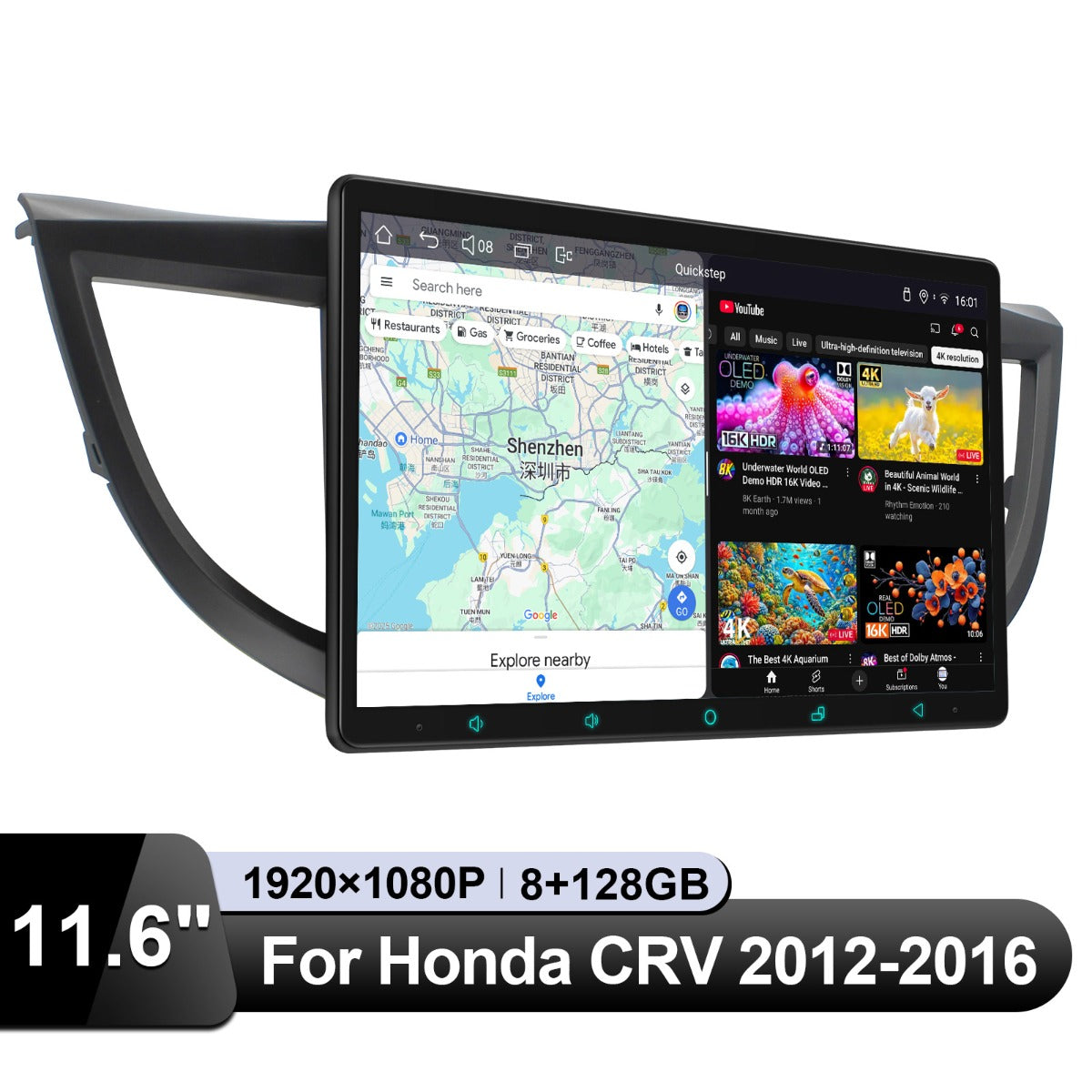 Toyota 1920*1080 2012-2016 7" Android Head Unit