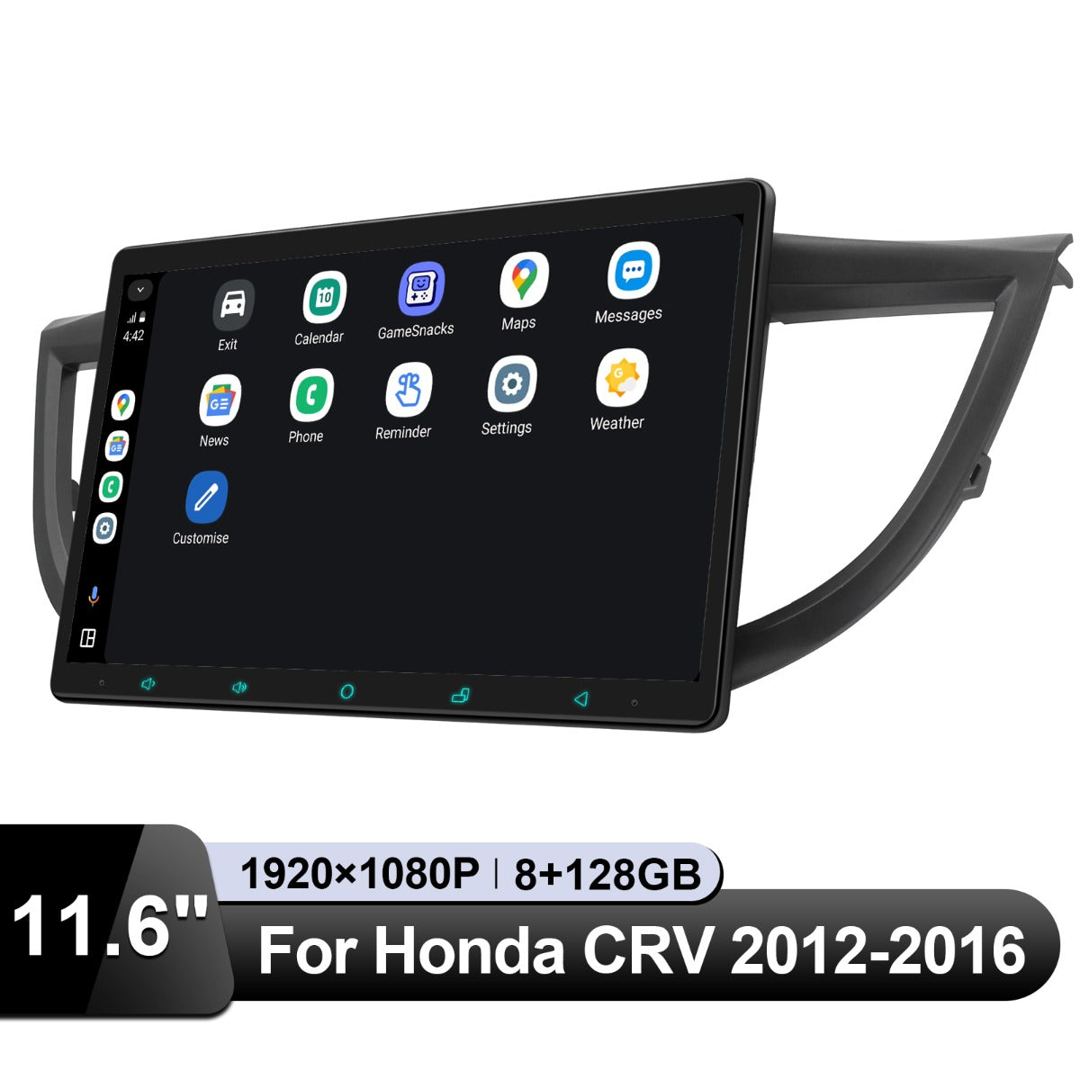Toyota 1920*1080 2012-2016 7" Android Head Unit