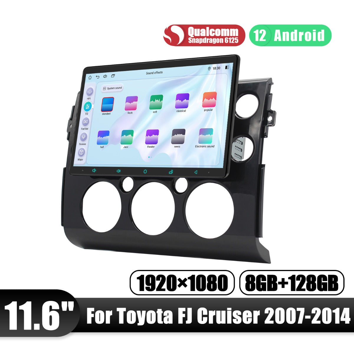 Toyota 11.6 2007-2014 11.6" Android Head Unit