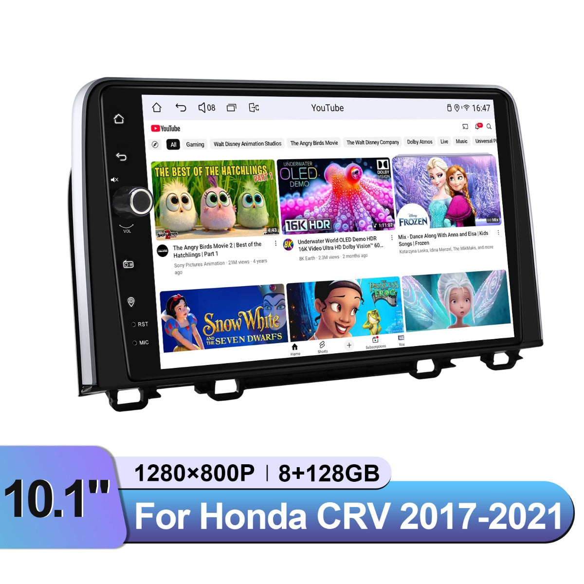 Honda CRV 2017-2021 10.1" Android Head Unit